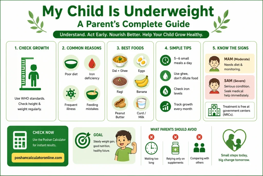 child is underweight